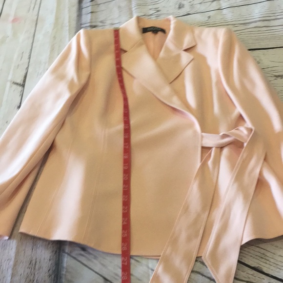 Kasper blush ruffled suit - Picture 2 of 14